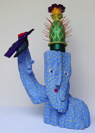 Cactus Flower and Pollinator
26" x 15" 9"
SOLD Cactus Flower and Pollinator
26" x 15" 9"
SOLD